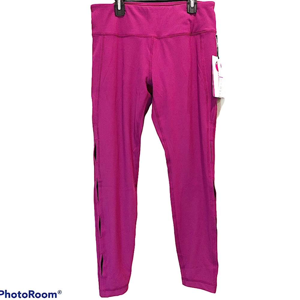 💜 Yogalicious Ankle Tight Leggings Magenta SzL